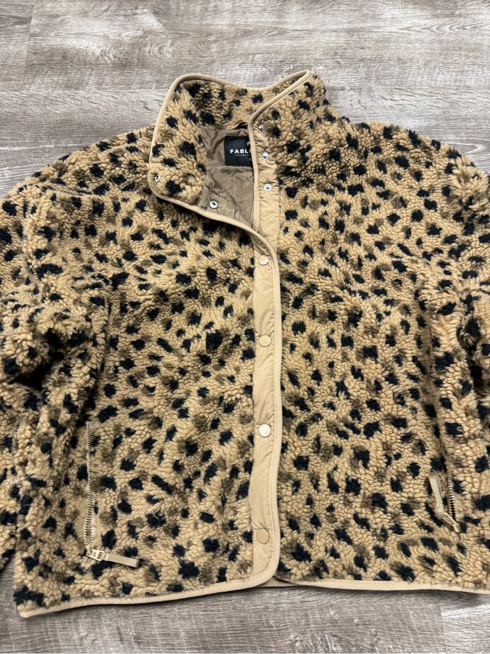 Fabletics Tahoe Teddy Jacket Size Large - Picture 3 of 9